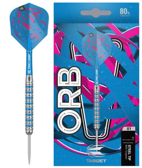 Target – darts 190086- Šípky Target ORB-01 TUNGSTEN 80% 22 gram