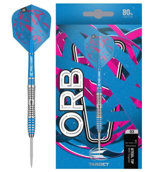 Target – darts 190091- Šípky Target ORB-03 TUNGSTEN 80% 23 gram