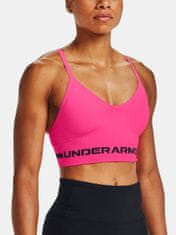 Under Armour Podprsenka UA Seamless Low Long Htr Bra-PNK XS