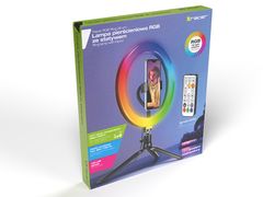 Tracer RGB RING 26 cm kruhové svetlo so statívom