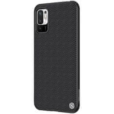 Nillkin Odolný kryt Nillkin Textured Case s gélovým rámom a nylonom na zadnej strane pre Xiaomi Mi Note 10 5G - Čierna KP14887