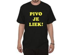 Divja Tričko Pivo je liek - veľkosť L