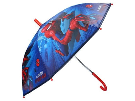 Vadobag Modrý dáždnik Spiderman pre chlapcov