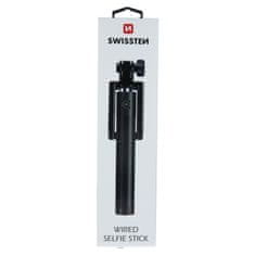 Swissten wired selfie stick