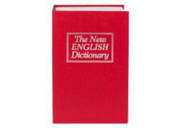 OOTB Malý červený trezor v knihe - anglický slovník