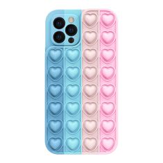 IZMAEL Heart Pop It puzdro pre Apple iPhone 13 - Multifarebná 1 KP23471