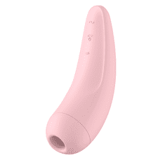 Satisfyer Curvy 1+ tlakový vzduchový vibrátor, ružový