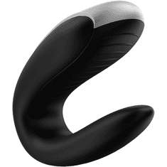 Satisfyer Double Fun parný vibrátor, čierny