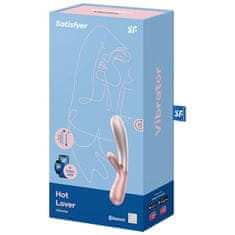 Satisfyer Hot Lover vibrátor, ruža