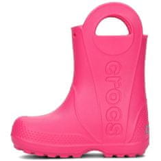 Crocs Galoše ružová 32 EU Handle IT Rain Boot