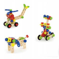 Viga Toys Sada stavebníc Montessori 68 kusov