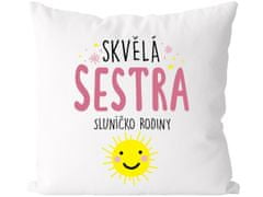 Divja Vankúš Skvelá sestra CZ