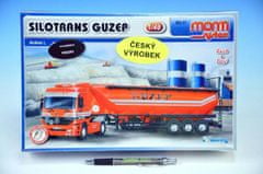 Greatstore Stavebnice Monti 57 Silotrans Guzep Actros L-MB 1:48 v krabici 32x20,5x7,5cm