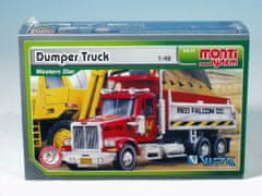 shumee Stavebnice Monti 44 Dumper Truck Western star 1:48 v krabici 22x15x6cm