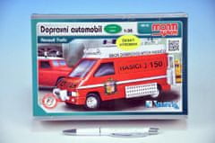 Greatstore Stavebnice Monti 45 Fire Brigade-Renault Trafic 1:35 v krabici 22x16x5cm