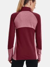 Under Armour Mikina UA ColdGear 1/2 Zip-RED L