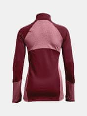 Under Armour Mikina UA ColdGear 1/2 Zip-RED L