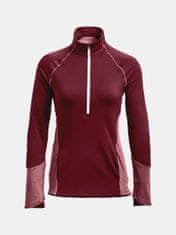 Under Armour Mikina UA ColdGear 1/2 Zip-RED L