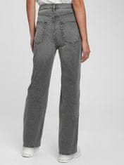 Gap Džínsy loose washed high rise bolín 29REG