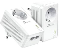 TP-LINK TL-PA7027PKIT Starter Kit, AV1000, Twin Pack