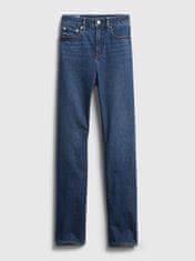 Gap Džínsy classic straighr high rise Washwell 24SHORT