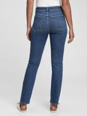 Gap Džínsy classic straighr high rise Washwell 24SHORT