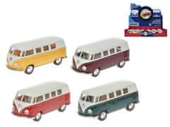 Mikro Trading Autobus Volkswagen 1:32 13 cm kovový spätný chod