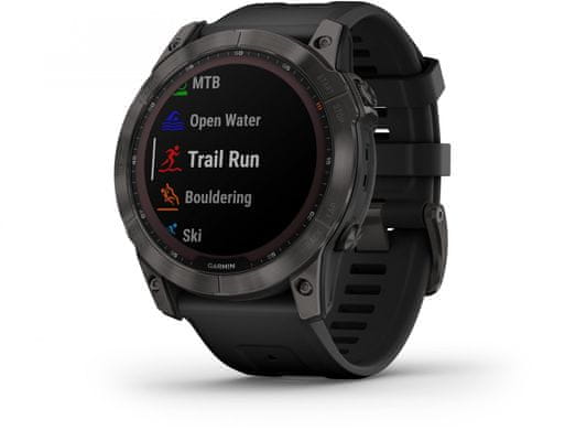 Chytré hodinky Garmin fénix 7X, smart watch, pokročilé, outdoorové, sportovní, odolné, dlouhá výdrž baterie