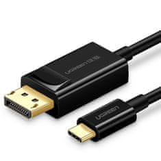 Ugreen MM139 kábel USB-C / DisplayPort 4K 1.5m, čierny