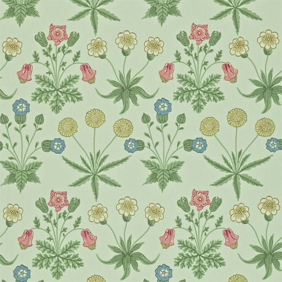 MORRIS & CO. Tapeta DAISY 212559, kolekcia COMPENDIUM I & II, pale green rose