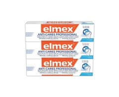 Elmex Zubná pasta Anti Caries Professional Trio 3 x 75 ml