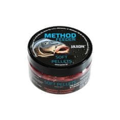 Jaxon peletky soft jahoda 8/10mm method feeder 50g