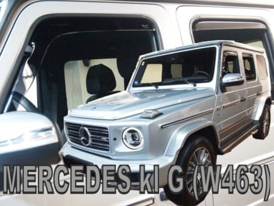 HEKO Deflektory okien Mercedes G-Class 2018- (4 diely, W463)