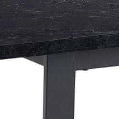 Design Scandinavia Jedálenský stôl Amble, 160 cm, čierna