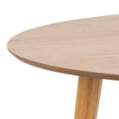 Design Scandinavia Jedálenský stôl Roxby, 140 cm, dub 