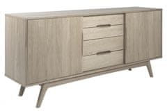 Design Scandinavia Komoda Marte, 180 cm, dub