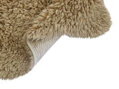 Lorena Canals Vlnený koberec Woolly - Sheep Beige 75x110 tvar kožušiny