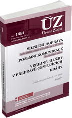 ÚZ č. 1391 - Silniční doprava, pozemní komunikace, veřejné služby v přepravě cestujících, dráhy