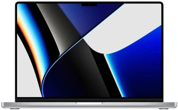 Exkluzívny Apple MacBook Pro 16,2 2021 Liquid Retina XDR displej uhlopriečka 16,2 palca procesor GPU Apple M1 Pro SSD DDR4