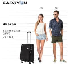 CARRY ON Stredný kufor Air Black