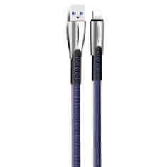 ColorWay Kábel USB Apple Lightning (zink alloy) 2.4A 1m - blue