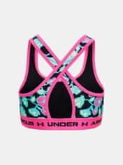 Under Armour Podprsenka G Crossback Mid Printed-BLK XL