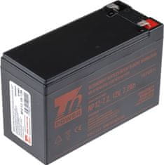 T6 power Akumulátor T6 power NP12-7.2, 12V, 7,2Ah