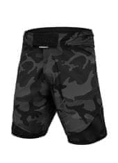 PitBull West Coast PitBull West Coast MMA šortky Performance All Black Camo - čierne