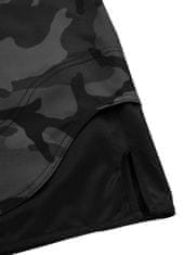 PitBull West Coast PitBull West Coast MMA šortky Performance All Black Camo - čierne