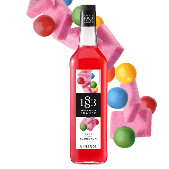 1883 Maison Routin Žuvačkový sirup – Bubblegum 1l