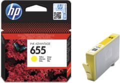 HP 655 yellow (CZ112AE)