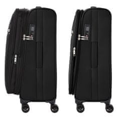 CARRY ON Sada kufrov Air Black 3-set