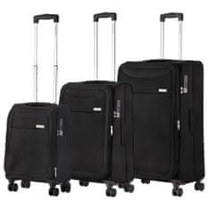 CARRY ON Sada kufrov Air Black 3-set