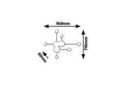 Rabalux 6260 Amadeo, interierové svietidlo
